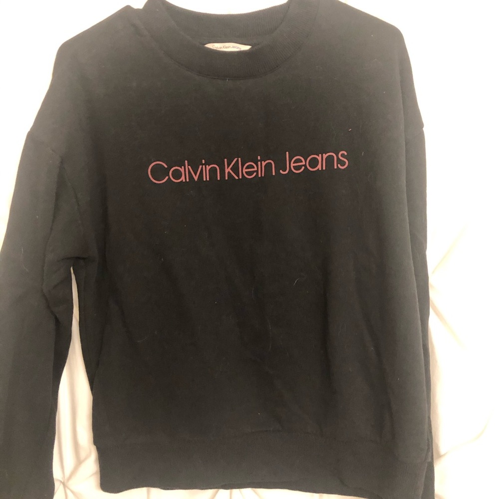 Calvin Klein black sweatshirt